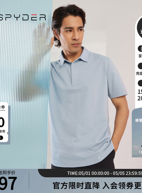SPYDER【golf系列】蜘蛛春夏男356 STYLE商务凉感POLO衫23MR447M