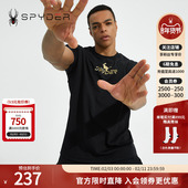 LIFE新年套头印花短袖 SPYDER蜘蛛秋冬男女款 SKI 圆领T恤22CF435U