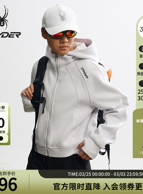 SPYDER蜘蛛秋冬女子URBAN LIFE运动上衣休闲夹克抓绒外套25MF110W