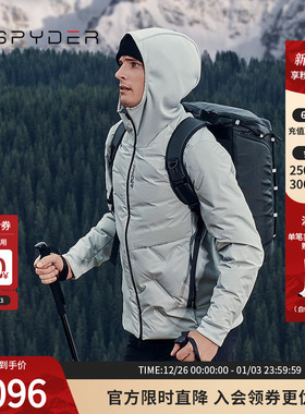SPYDER秋冬新品男MOUNTAIN LIFE 轻薄保暖舒适休闲羽绒服24CF253M