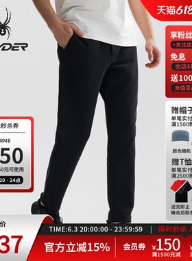 SPYDER蜘蛛春夏男子MOUNTAIN LIFE运动户外休闲简约长裤25CS561M