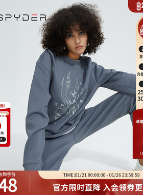 SPYDER蜘蛛雪服秋冬女子356 STYLE系列时尚舒适运动卫衣22CF312W