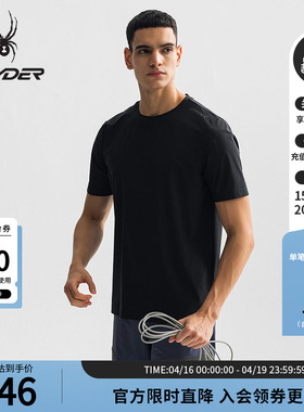 SPYDER蜘蛛春夏男子MOUNTAIN LIFE户外休闲运动短袖T恤25MS467M