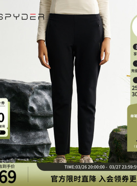 SPYDER蜘蛛秋冬女MOUNTAIN LIFE舒适户外休闲裤运动长裤24CF514W