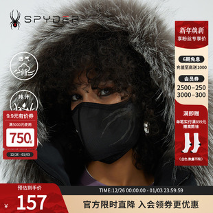 亲肤透气黑色口罩21CS930U 男女同款 spyder蜘蛛雪服356 STYLE
