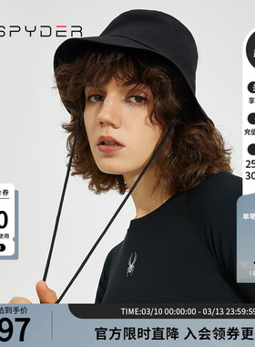 SPYDER蜘蛛春夏男女款356 STYLE日系盆帽遮阳防晒渔夫帽22CS913U