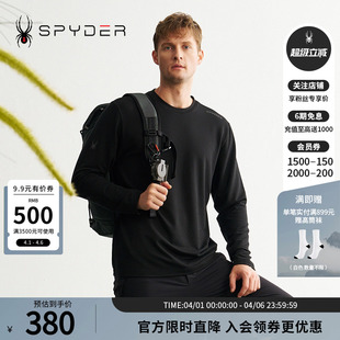 SPYDER蜘蛛秋冬男子MOUNTAIN T恤24MF409M LIFE户外休闲运动长袖