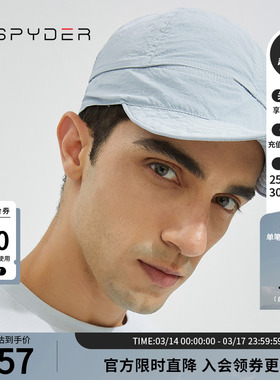 SPYDER蜘蛛春夏男女款356 STYLE透气拼接可调节鸭舌软帽22CS905U