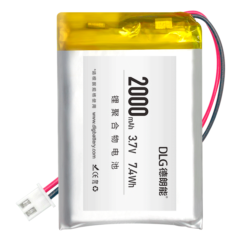 DLG次世代3.7V2000MAH903450聚合物锂电池音响智能相机充电宝电池