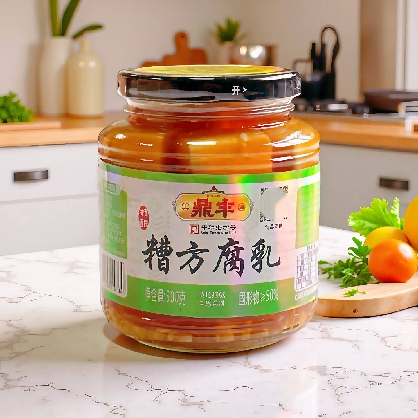 整箱鼎丰精酿糟方腐乳500g鼎丰腐乳瓶装豆腐乳特产软糯香甜糟