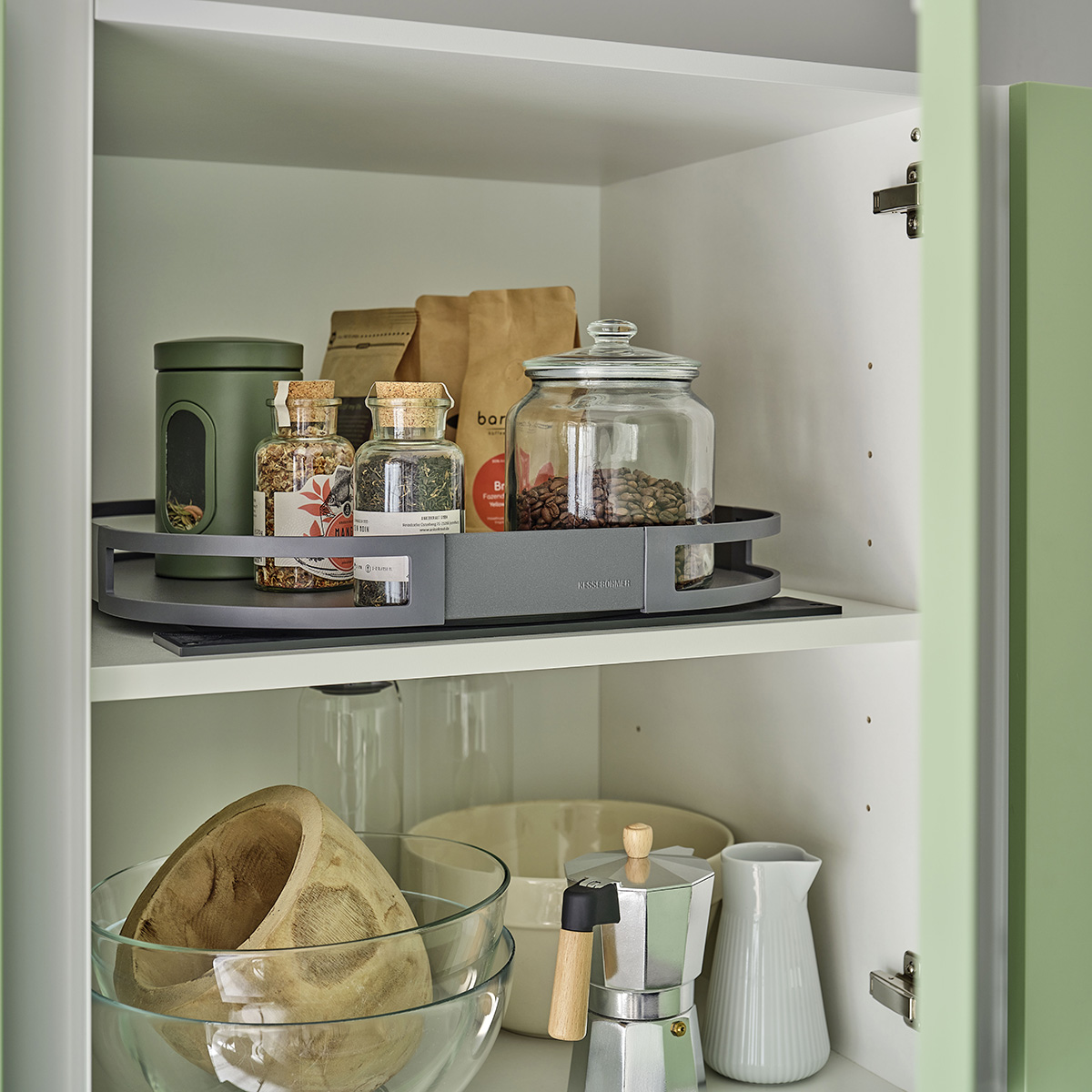 德国进口凯斯宝玛 厨房拉篮 旋转置物架 旋转宝600mm