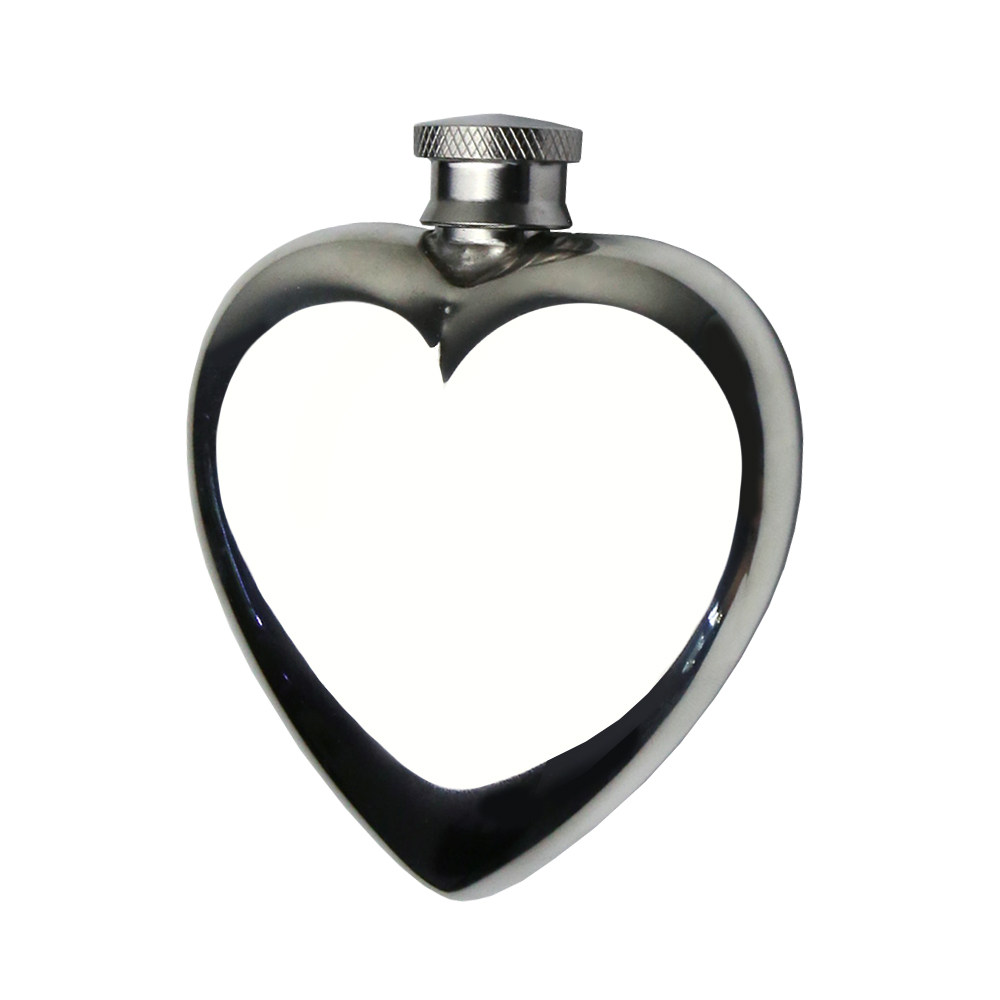 Edwin Blyde 英国进口 随身锡酒壶 心形酒壶 户外露营复古英伦风