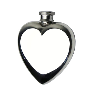 Edwin Blyde 英国进口 随身锡酒壶 心形酒壶 户外露营复古英伦风