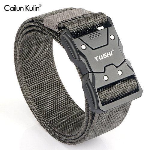 男士帆布合金休闲战术腰带