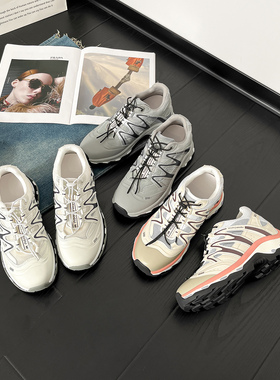 一三良品小个子增高夏款运动鞋女2025小码3332透气灰色舒适登山鞋