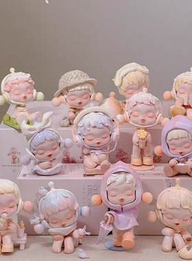 POPMART泡泡玛特SKULLPANDA温度系列盲盒sp8代潮玩手办玩具摆件