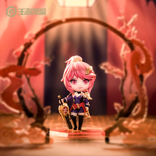 潮流周边手办玩具 二次元 王者荣耀官方正版 传说之刃花木兰Q版