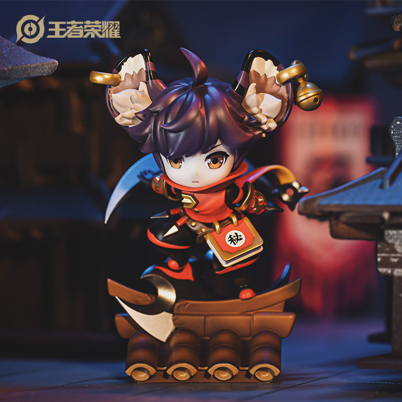 王者荣耀官方正版 王都密探李元芳q版手办 模型玩具摆件
