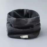 Детский бархатный шарф, демисезонный осенний удерживающий тепло ветрозащитный шарф-платок для мальчиков для выхода на улицу, увеличенная толщина