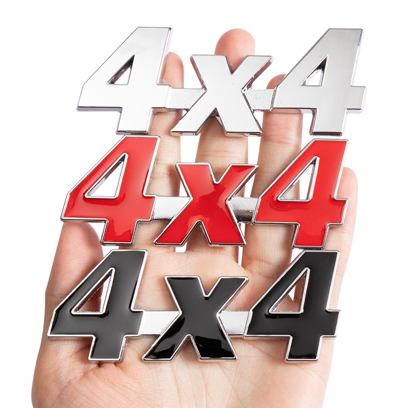 4驱改装车身尾门金属立体贴