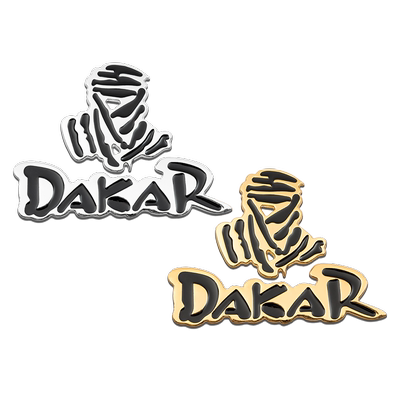 个性金属达喀尔DAKAR车贴