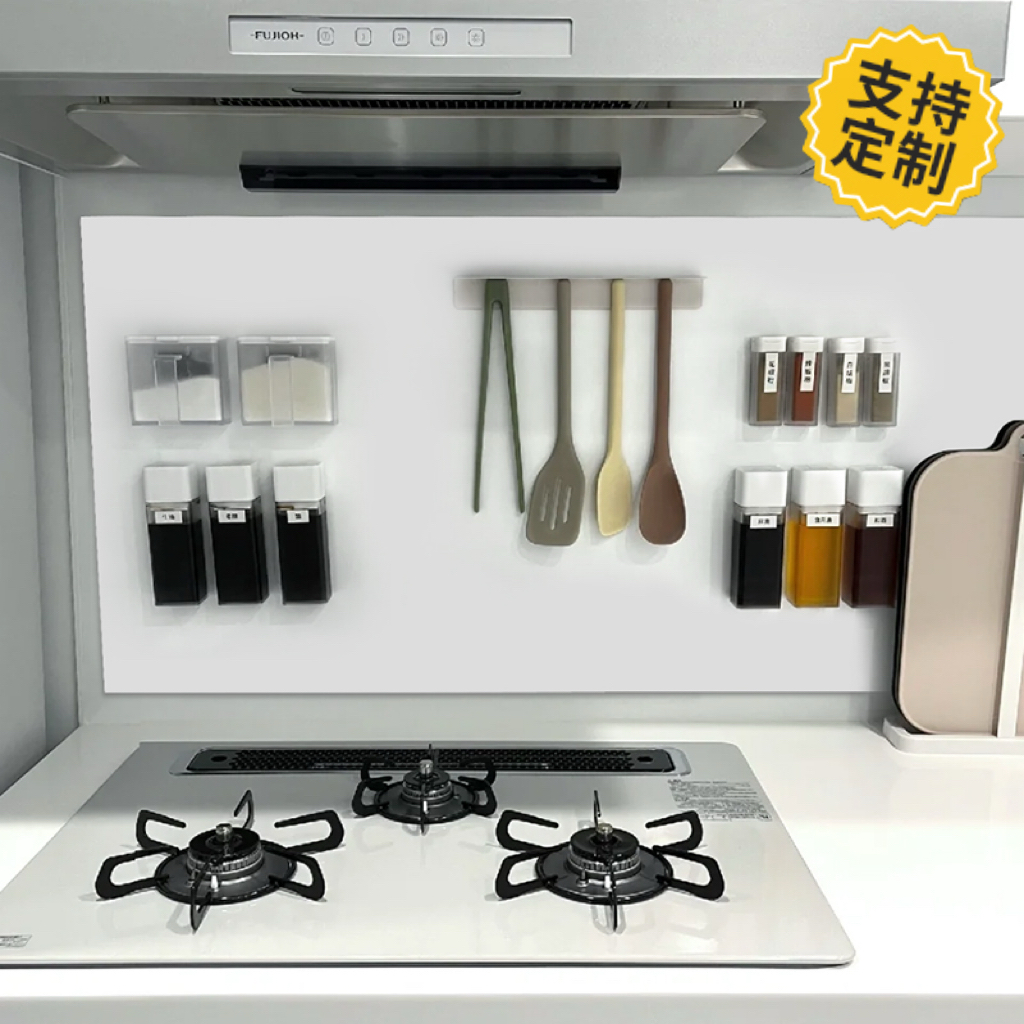 珐琅板墙面平替磁吸厨房白板墙贴自粘贴纸磁铁写字留言定制展示板收纳家用儿童教学可擦双层磁性黑板玻版上墙