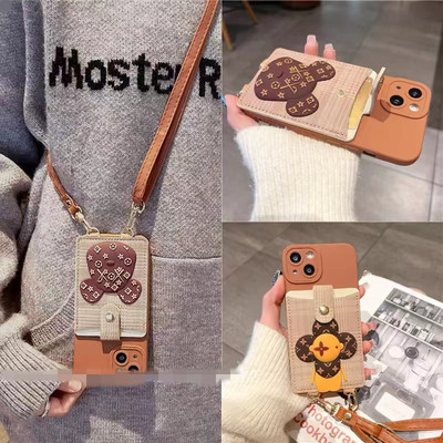 适用于iqoo背带斜挎零钱包手机壳