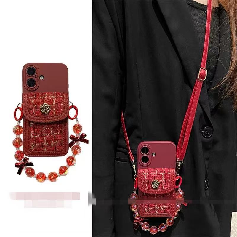 适用三星s25软硅胶新年零钱包