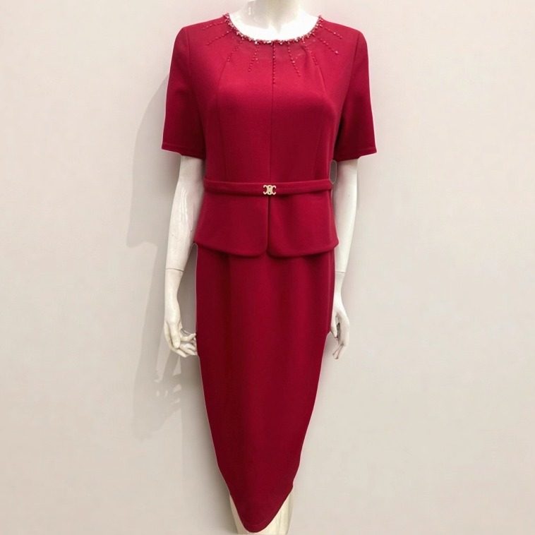 结婚礼服连衣裙喜婆婆妈妈婚宴装