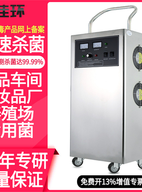 佳环臭氧发生器10g20g食品厂车间工业臭氧机杀菌臭氧消毒机移动式