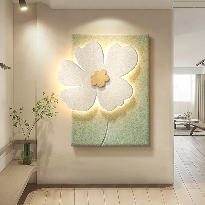 北欧客厅装饰画立体砂岩画现代简约沙发背景墙挂画抽象画玄关壁画图片