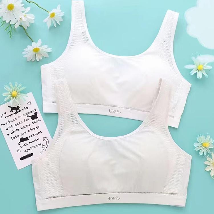 非常姊妹无钢圈内衣初高中女学生发育期运动背心式一体聚拢文胸
