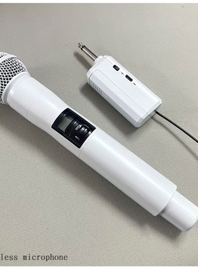 无线麦克风58款式白色明星同款专业户外演唱直播K歌动圈麦话筒