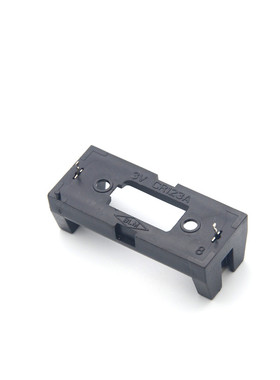 CR123A 16340电池盒 LIR123A电池座 单节电池 PCB用带插针