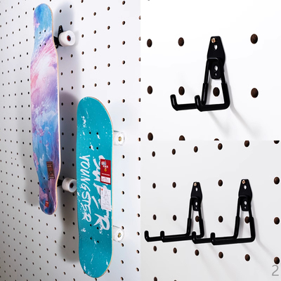 木工小舅 洞洞板配件滑板挂架挂钩展示架 陆冲板冲浪滑雪收纳架