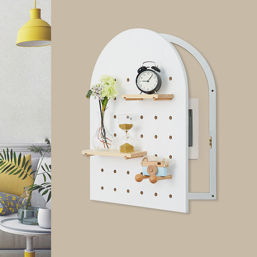 创意电表箱遮挡洞洞板