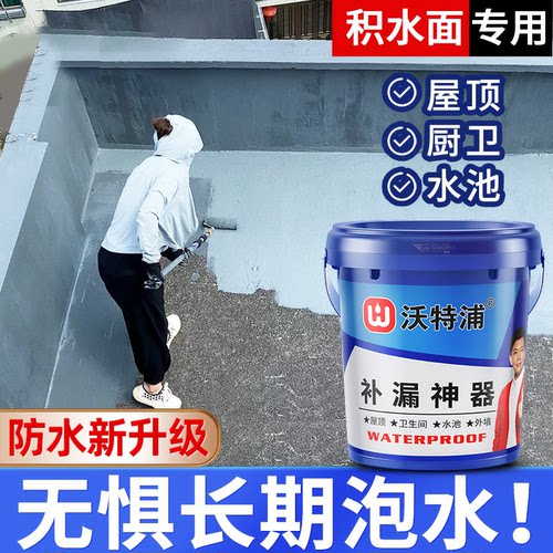 屋顶鱼池【积水面】专用防水涂料