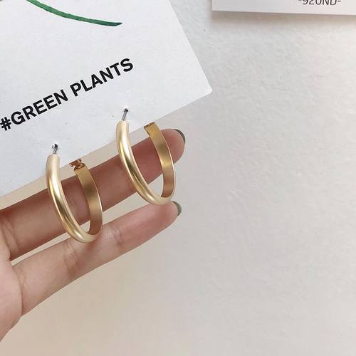 耳环女气质百搭韩国大圆夸张蹦迪