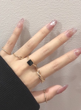 5件套ins风戒指女时尚个性饰品