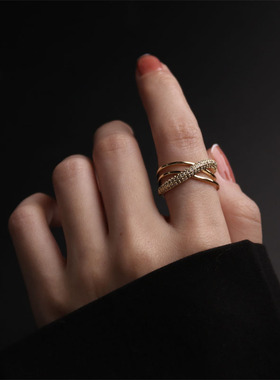时尚个性风轻奢小众网红同款戒指