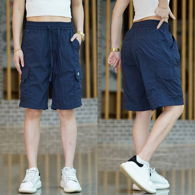 五分裤+冰丝+工装+潮流+透气休闲