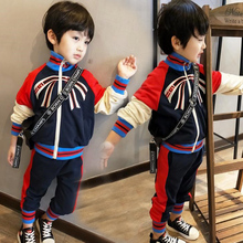 童装男童春装儿童男孩春款棉运动服1
