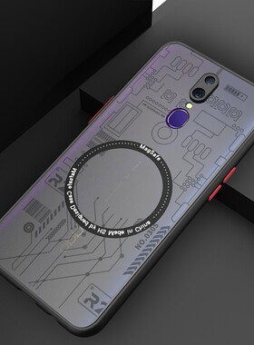 oppoa9手机壳嵌入引磁环