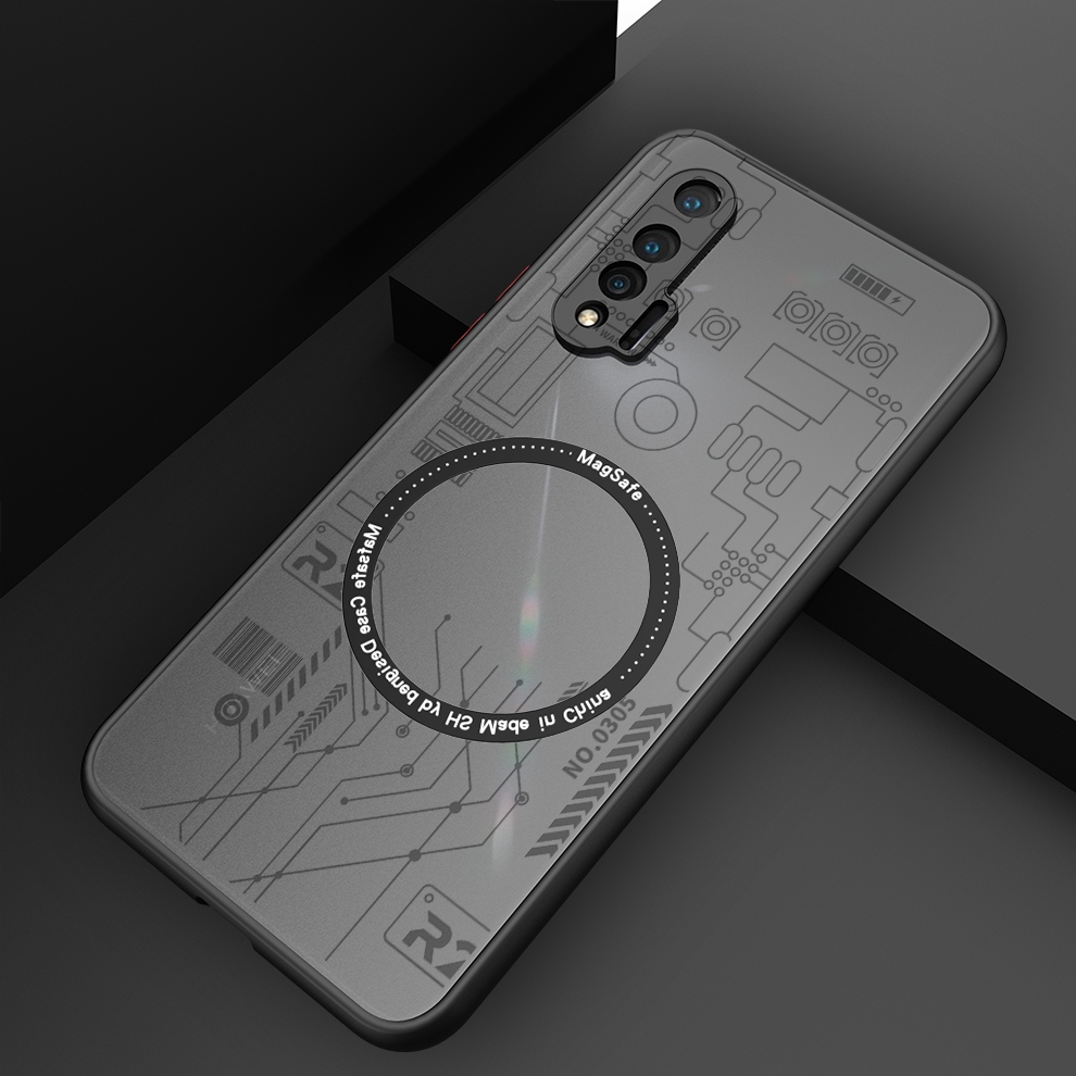 华为nova6手机壳嵌入引磁环