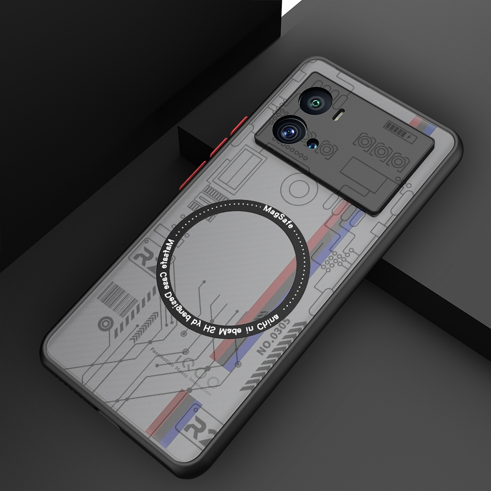 iqoo10手机壳嵌入引磁环