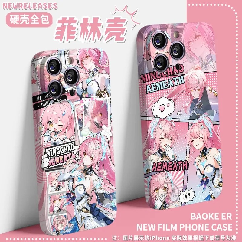 爱弥斯适用华为MATE70PRO手机壳pura80鸣潮p60pro+机甲二次元50/40E高级30周边女art新款20PRO菲林ultra硬套图片