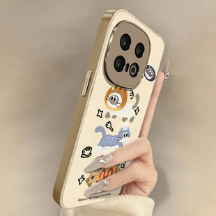 咖啡小猫适用于vivoiqoo15手机壳新款 13卡通12可爱小羊皮11网红neo11好看10pro男女z10turbo高级z9x防摔支架