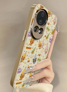 帽子萌熊适用于华为nova15手机壳nova15pro新款15ultra卡通14可爱小羊皮13网红12se好看11男女10高级防摔支架