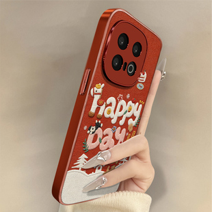 每天开心快乐适用于vivoiqoo15手机壳新款 13卡通12可爱小羊皮11网红neo11好看10pro男女z10turbo高级z9x支架