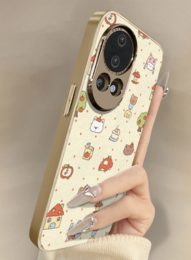 软萌动物适用于华为nova15手机壳nova15pro新款15ultra卡通14可爱小羊皮13网红12se好看11男女10高级防摔支架